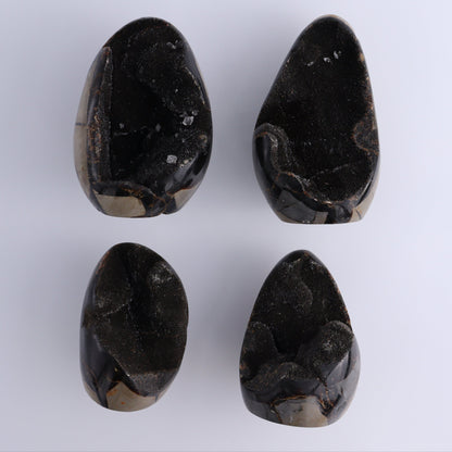 Septarian Cut Bases Set of 4 - Expert Wholesale and Supplier of Wholesale Crystals & Bulk Gemstones, ["Cut Base","Septarian"]