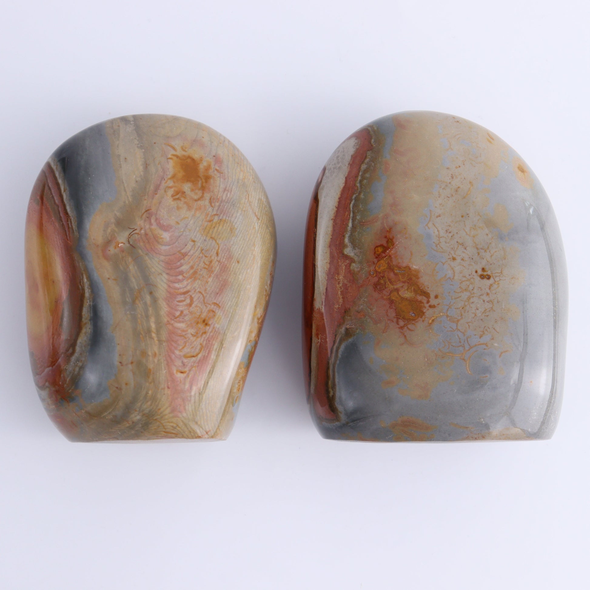 Polychrome Jasper Freeforms Set of 5 - Expert Wholesale and Supplier of Wholesale Crystals & Bulk Gemstones, ["jasper","Madagascar","Polychrome Jasper"]