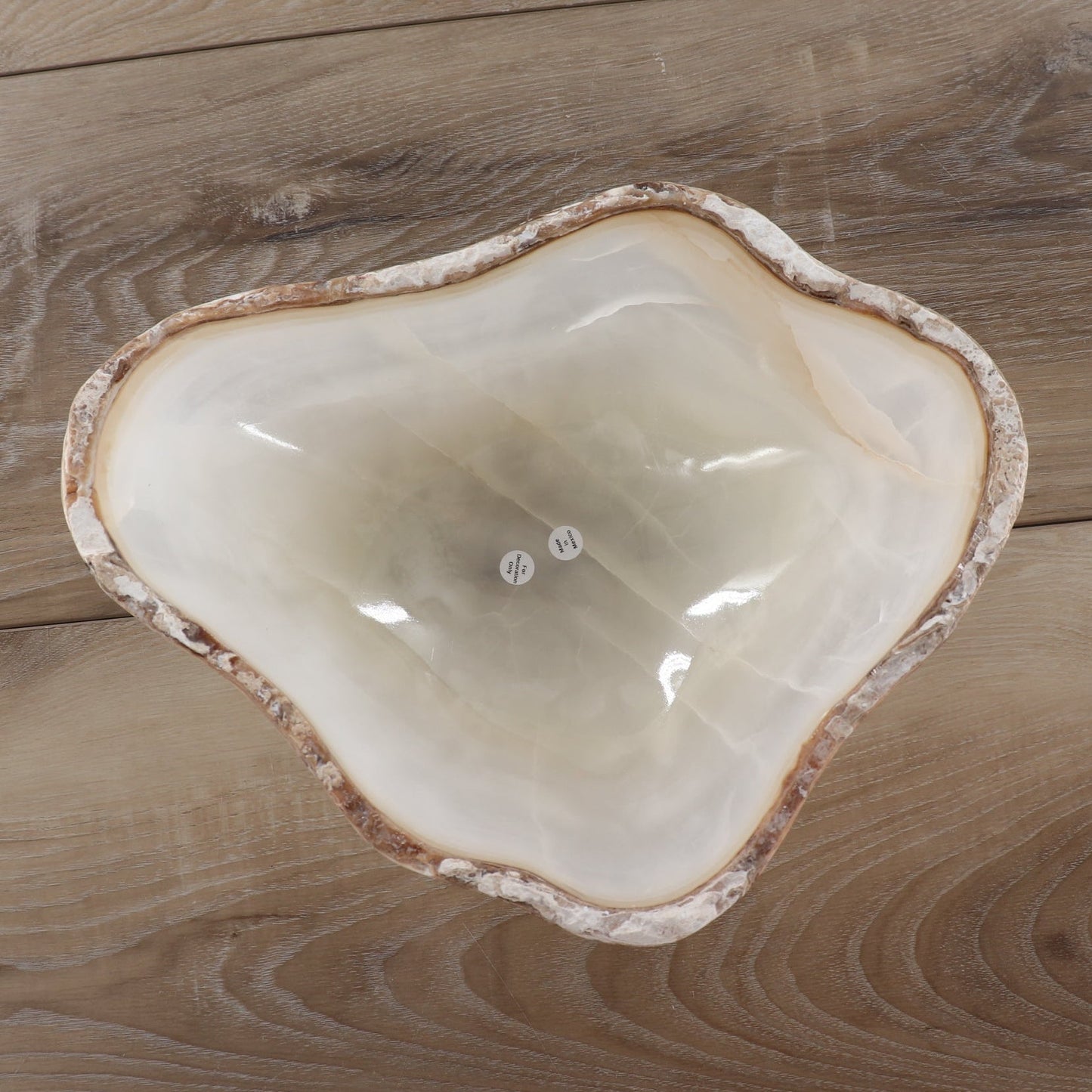 Mexican Onyx/Calcite Bowl 12"
