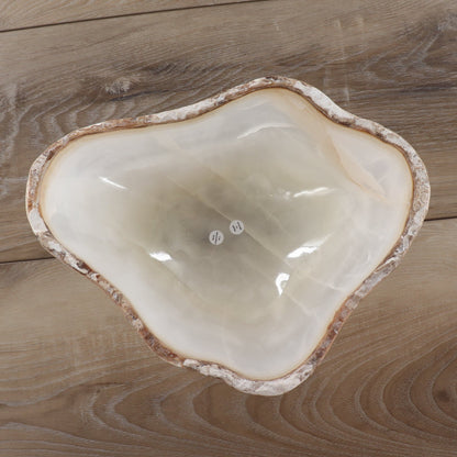 Mexican Onyx/Calcite Bowl 12"