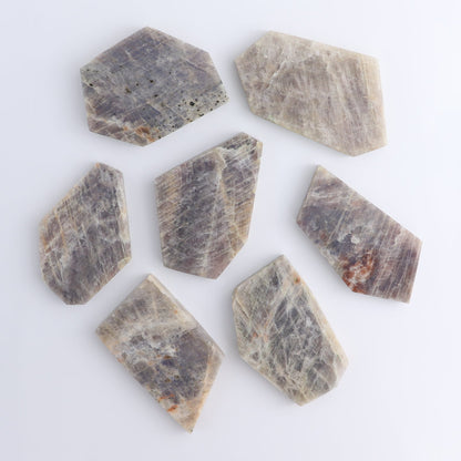 Moonstone Slices & Slabs Set of 7