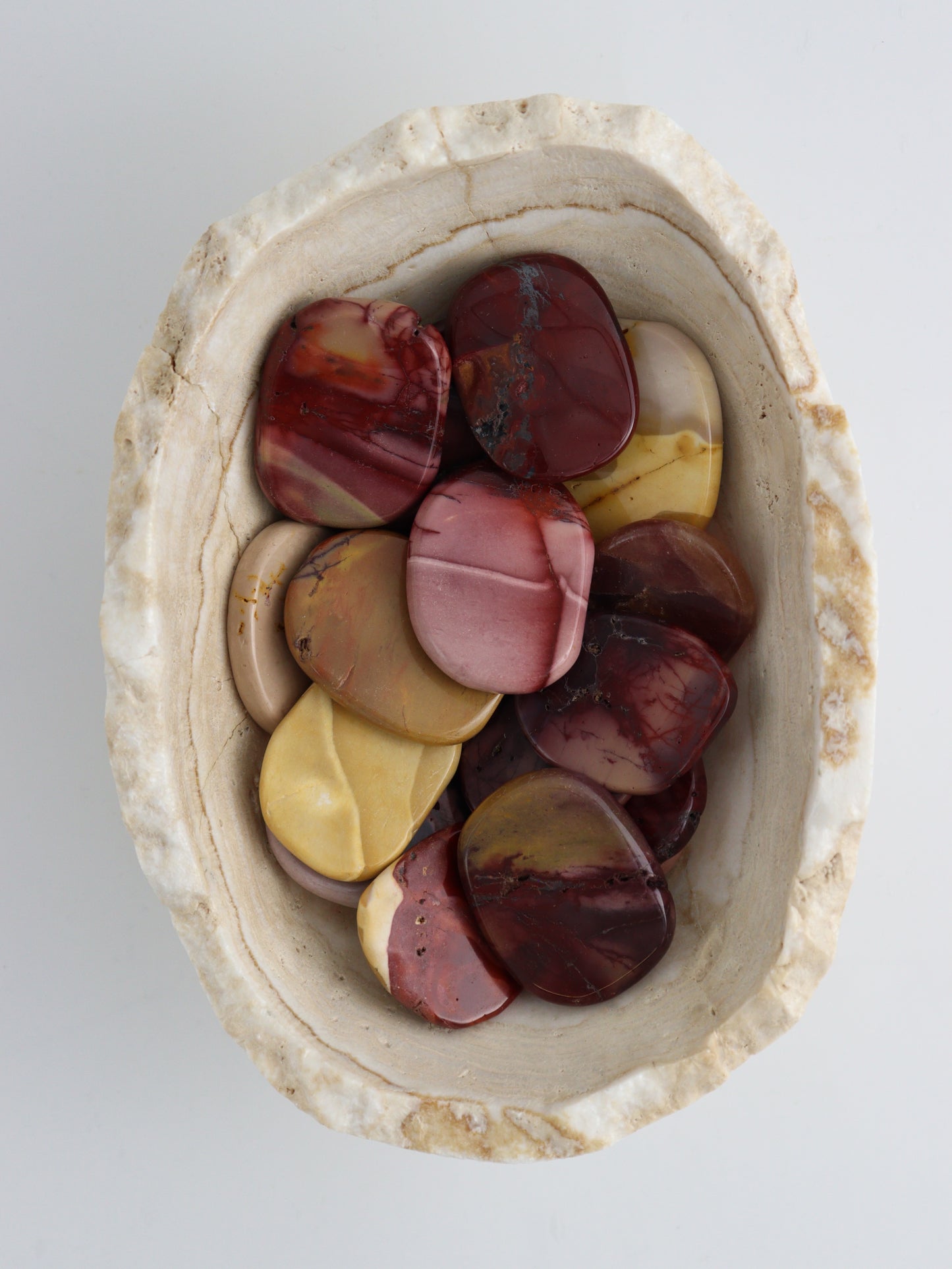 20pc Mookaite Smooth Stones - Expert Wholesale and Supplier of Wholesale Crystals & Bulk Gemstones, []