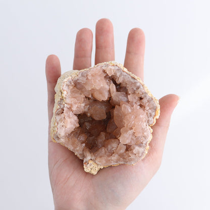 Pink Amethyst Geodes Set of 6