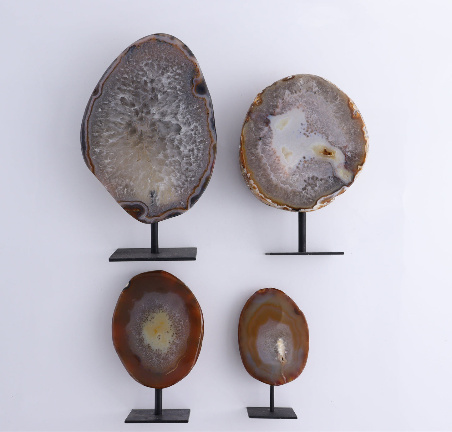 Agate on Pins Set of 4 - Expert Wholesale and Supplier of Wholesale Crystals & Bulk Gemstones, ["Agate","Brazil","On Pins"]