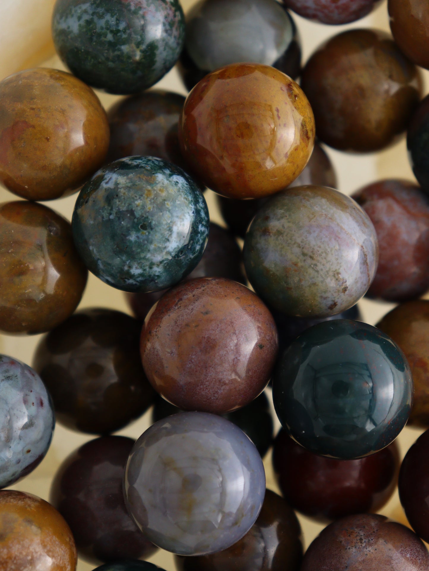 1/2kg Ocean Jasper Spheres - Expert Supplier of Wholesale Crystals & Bulk Gemstones