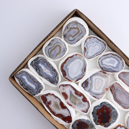 Imperfect Polish Agate Flat