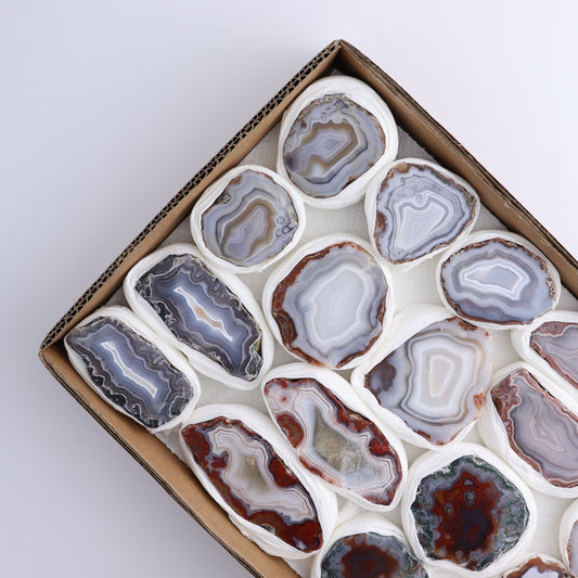 Imperfect Polish Agate Flat