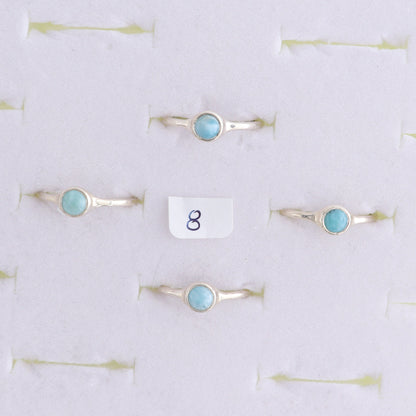 One Larimar Ring - Expert Wholesale and Supplier of Wholesale Crystals & Bulk Gemstones, ["India","Larimar","Ring","sterling silver"]