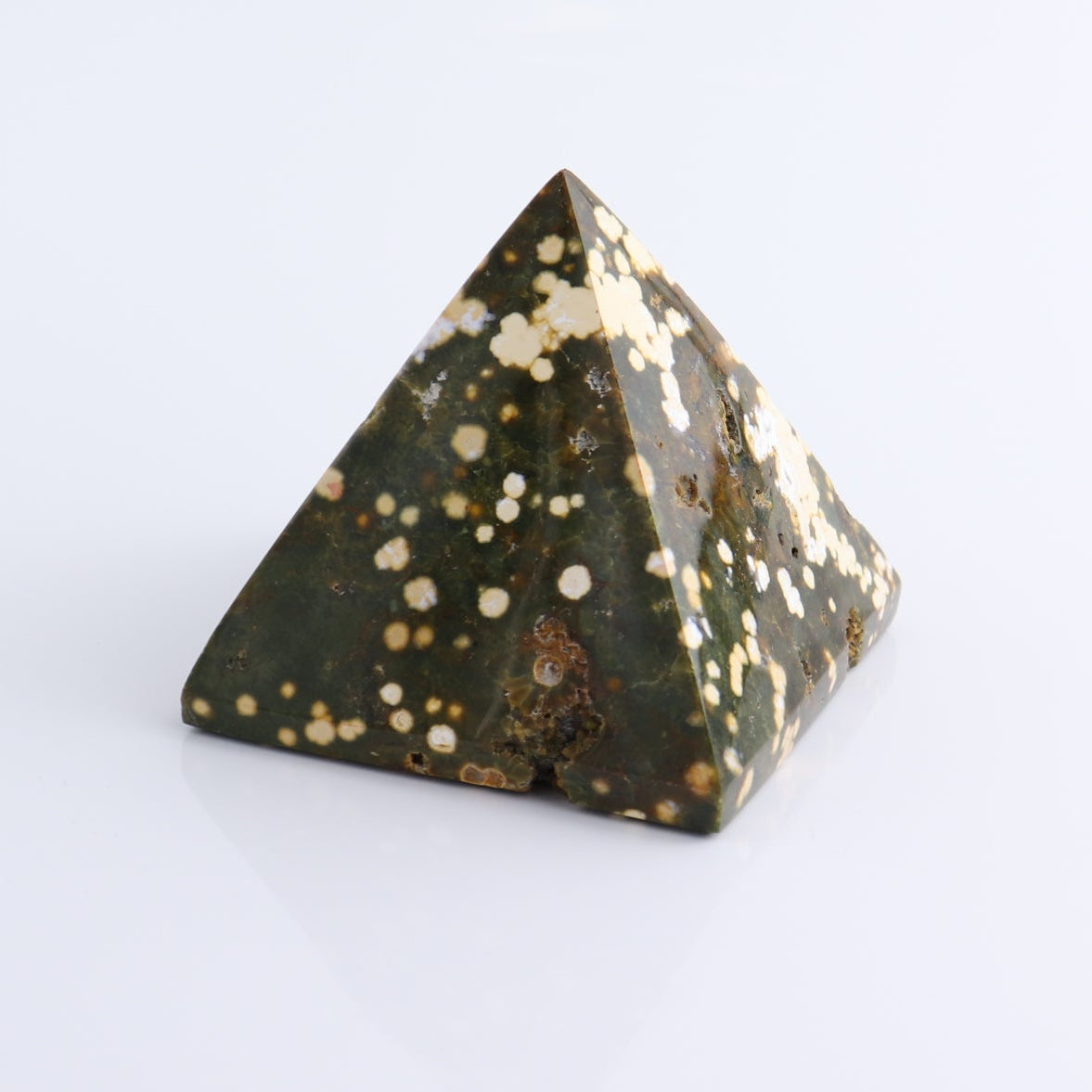 Ocean Jasper Pyramids Set of 4