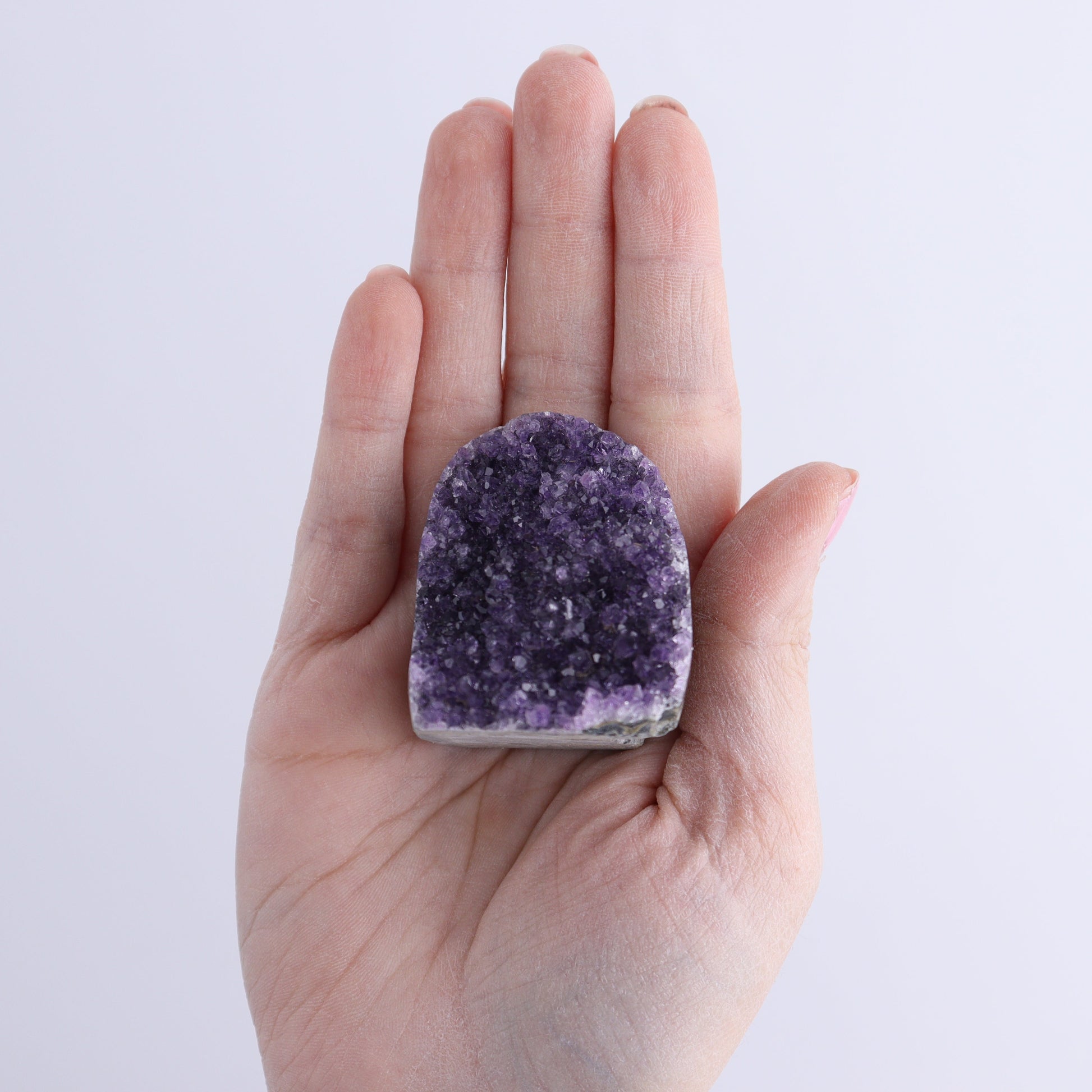 Uruguay Amethyst Cut Base Set of 6 - Expert Wholesale and Supplier of Wholesale Crystals & Bulk Gemstones, ["Amethyst","Cut Base","Uruguay"]