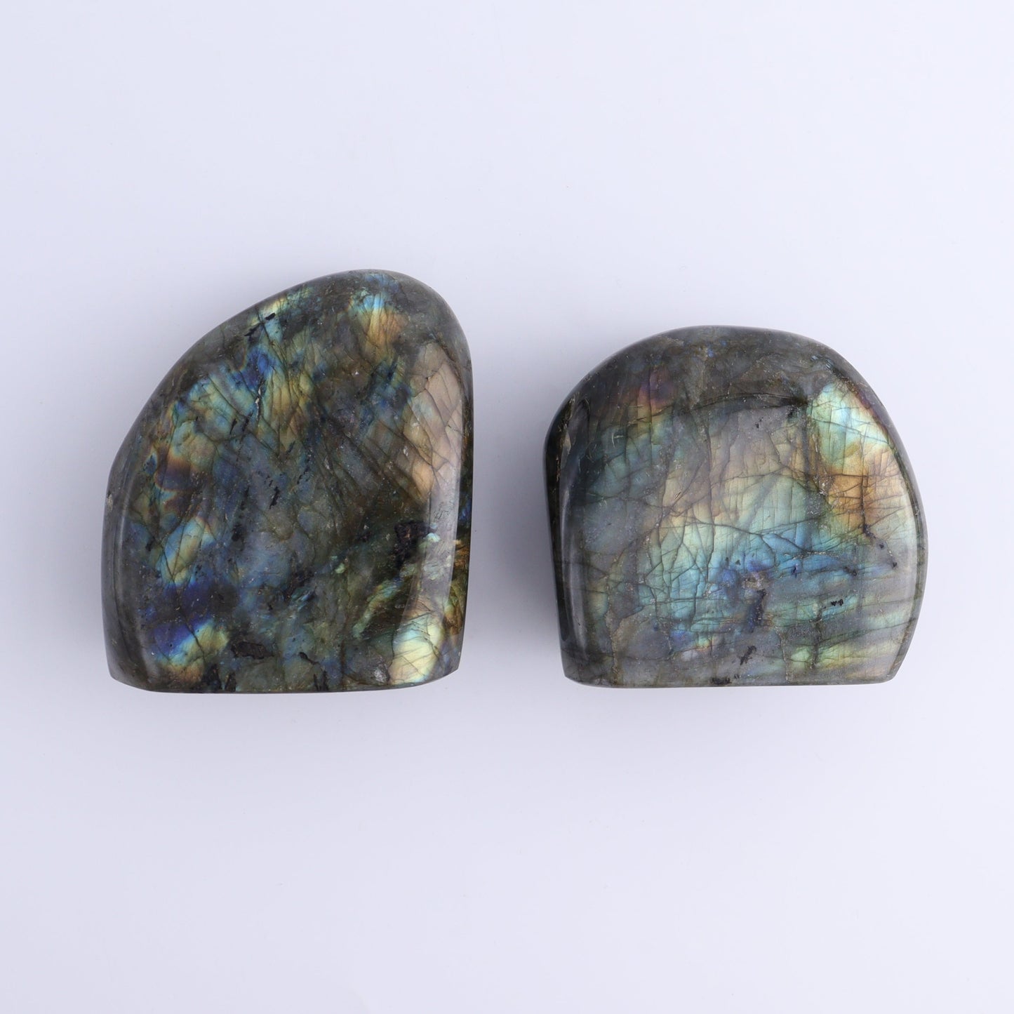 Labradorite Freeform Set of 7 - Expert Wholesale and Supplier of Wholesale Crystals & Bulk Gemstones, ["Freeforms","Labradorite","Madagascar"]