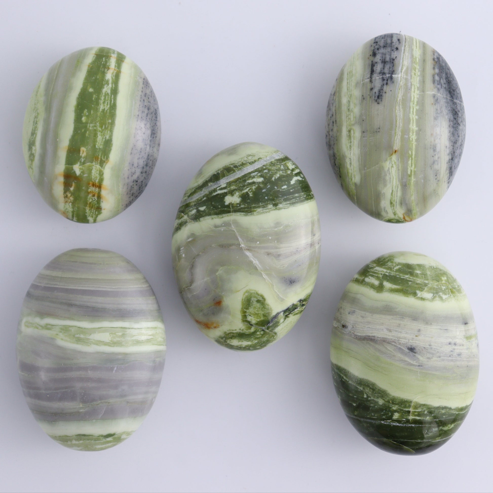Infinite Stone Palm Stones 1 kg Set - Expert Wholesale and Supplier of Wholesale Crystals & Bulk Gemstones, ["Infinite Stone","Palm Stones","serpentine"]