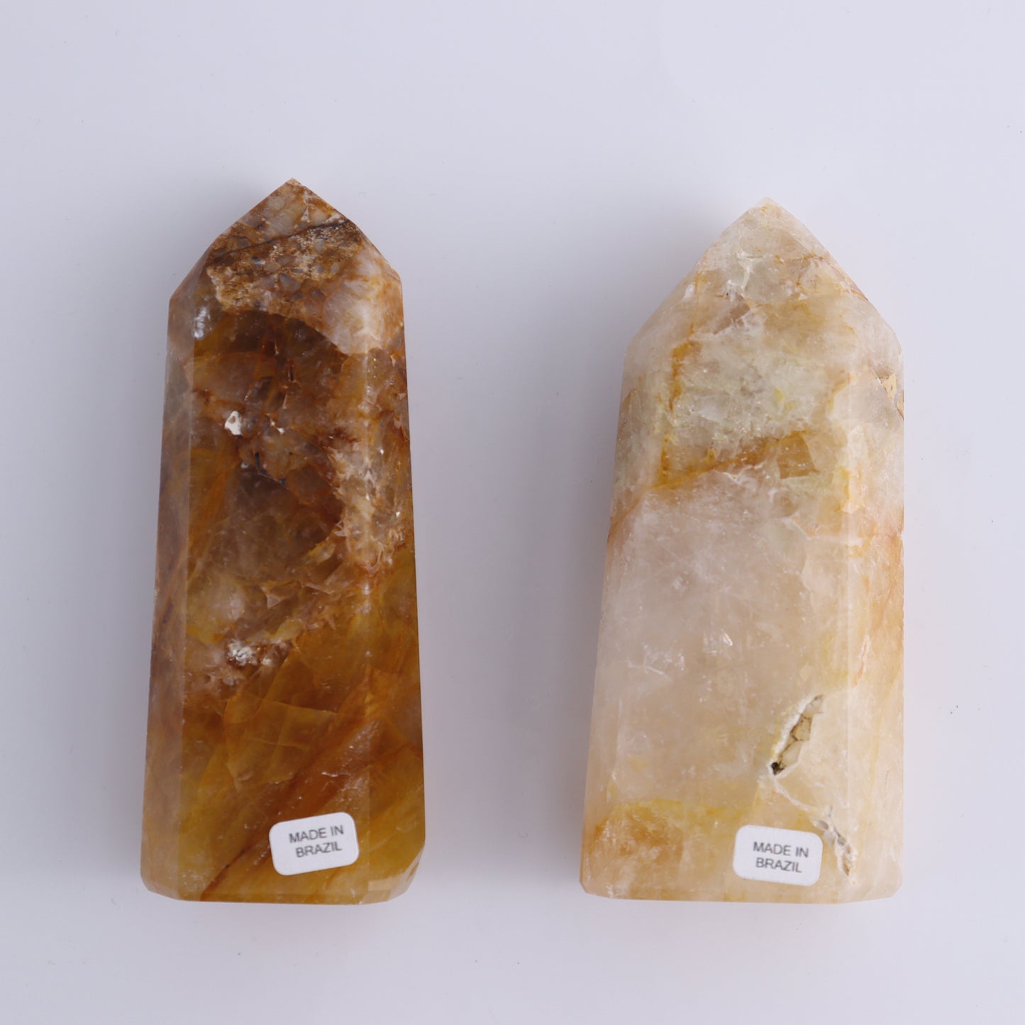 Golden Healer Towers Set of 3 - Expert Wholesale and Supplier of Wholesale Crystals & Bulk Gemstones, ["Brazil","Golden Healer","Towers"]