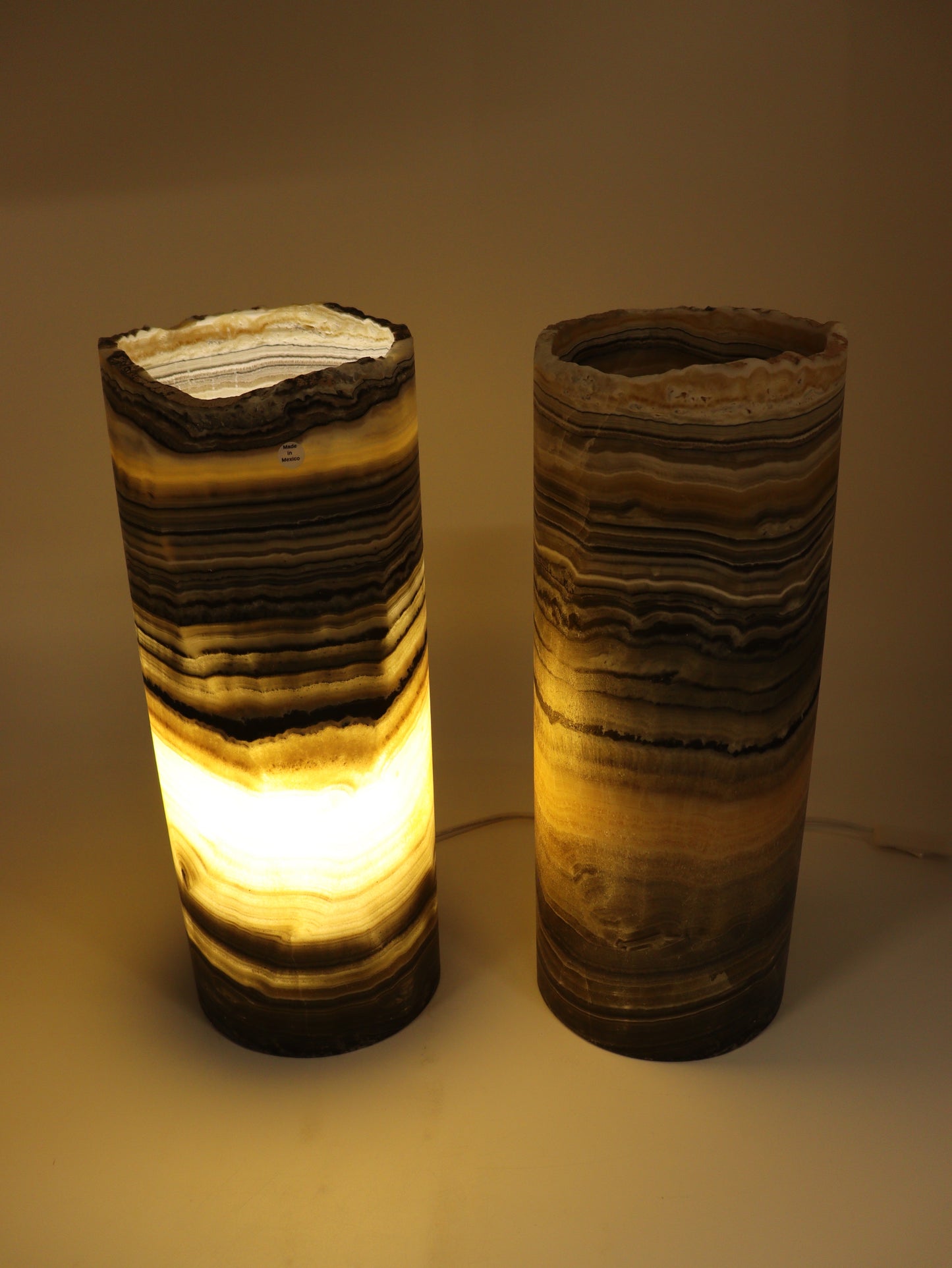 Onyx Lamps Set of 2 - Expert Supplier of Wholesale Crystals & Bulk Gemstones