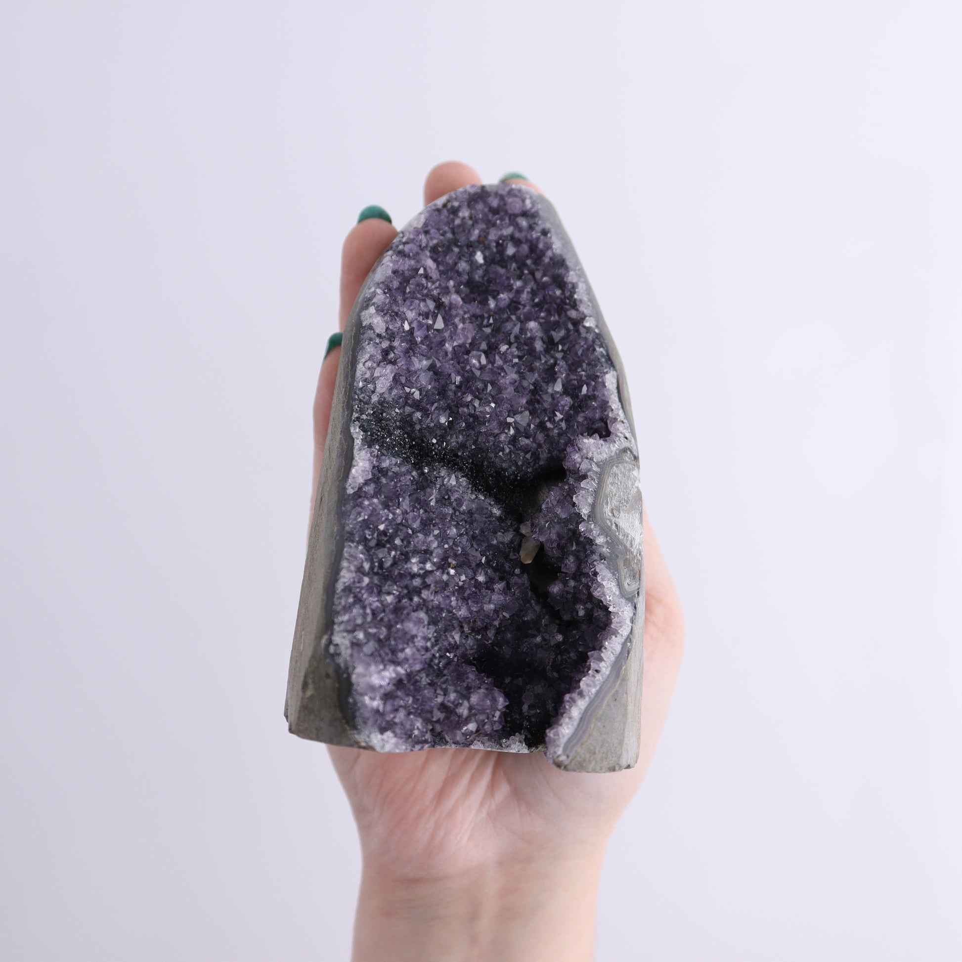 Uruguay Amethyst Set of 7 - Expert Wholesale and Supplier of Wholesale Crystals & Bulk Gemstones, ["Amethyst","Freeforms","Uruguay"]