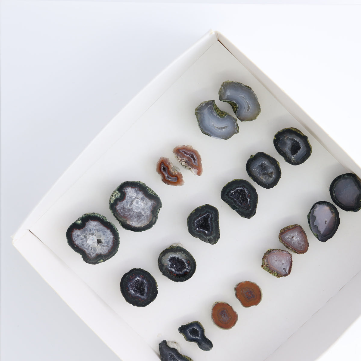 Tabasco Geodes 10 Pairs