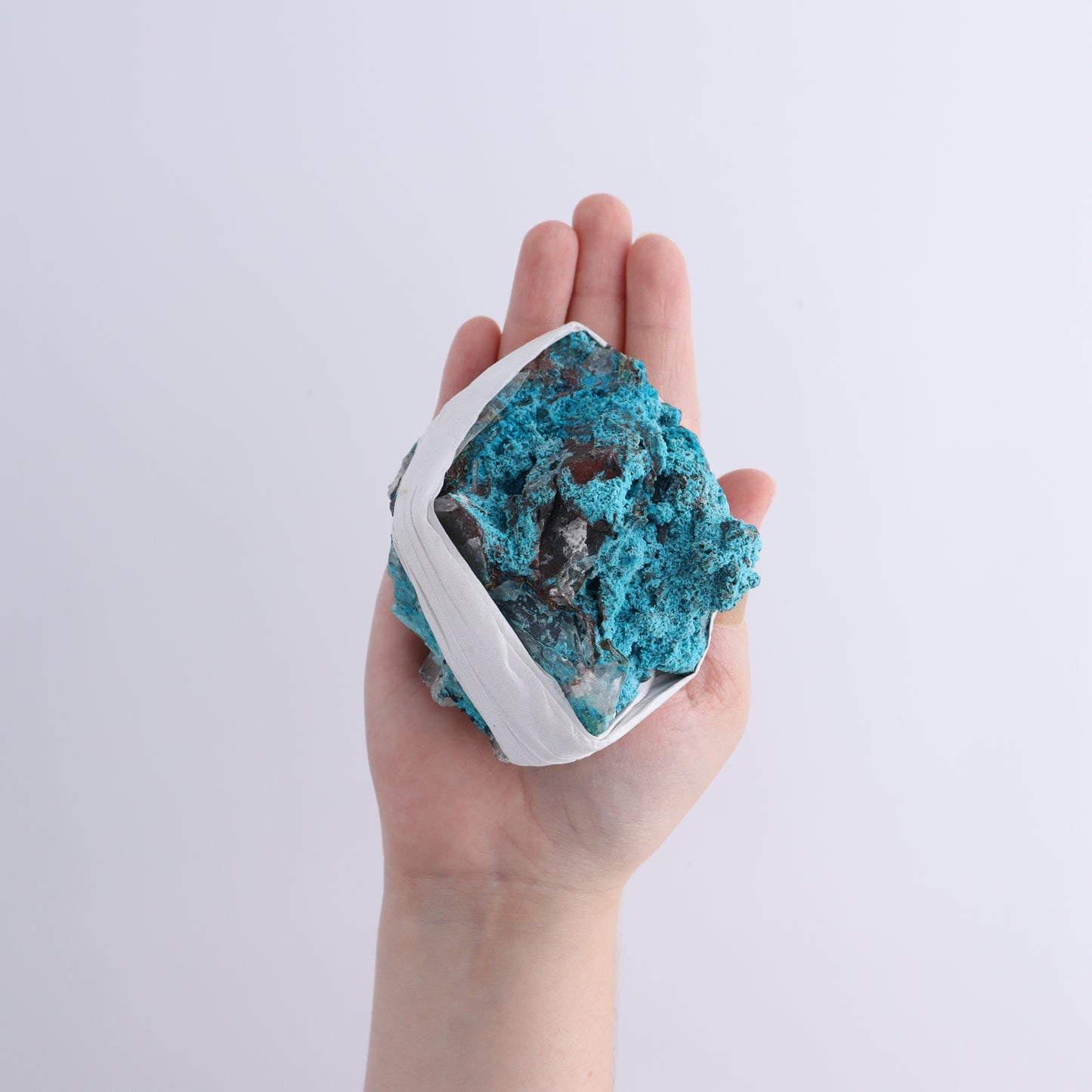 Chrysocolla with Quartz Roughs Set of 6 - Expert Wholesale and Supplier of Wholesale Crystals & Bulk Gemstones, ["Chrysocolla","Flats","Freeforms","Peru","Rough"]