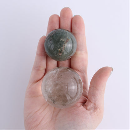 Quartz Spheres Set of 9 - Expert Wholesale and Supplier of Wholesale Crystals & Bulk Gemstones, ["Quartz","Spheres"]
