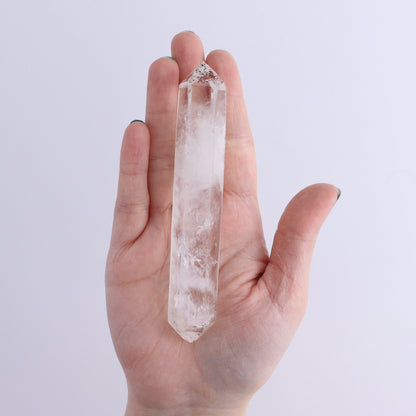 Quartz Faceted Double Points Set of 13 - Expert Wholesale and Supplier of Wholesale Crystals & Bulk Gemstones, ["Brazil","Clear Quartz","Mixed Carvings","Quartz"]