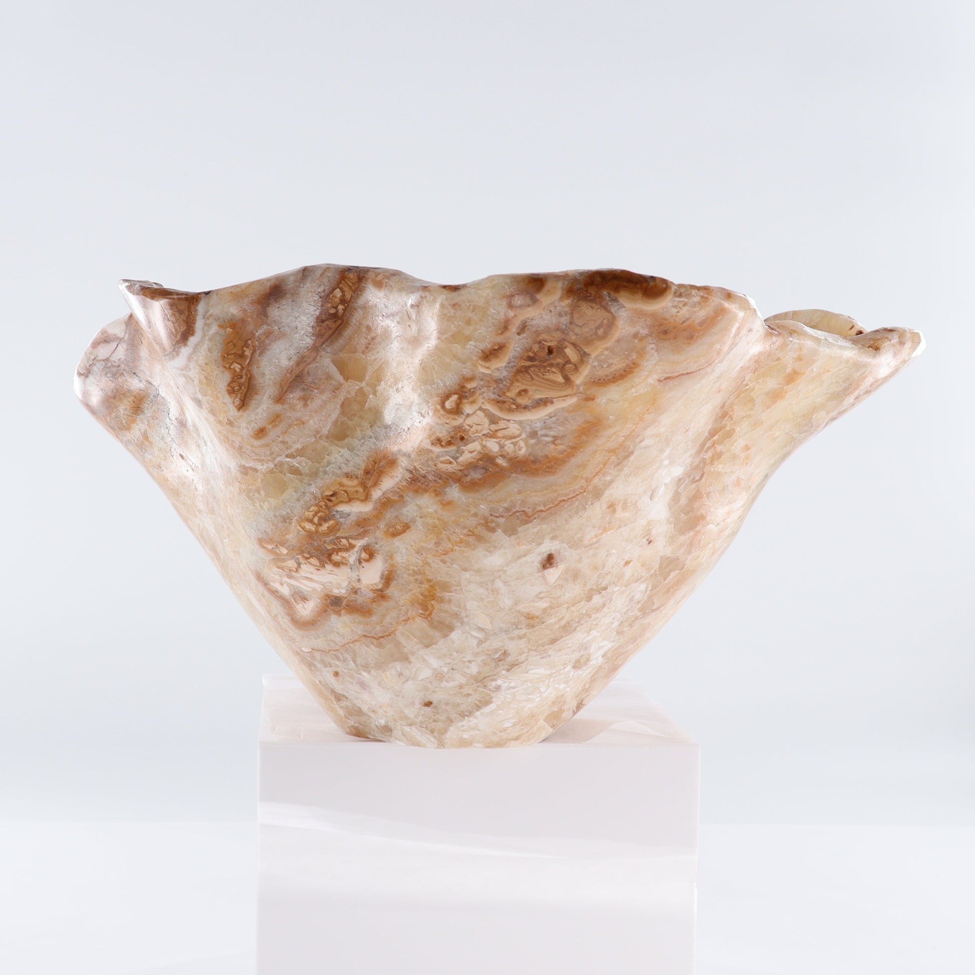 Mexican Onyx/Calcite Bowl - Expert Wholesale and Supplier of Wholesale Crystals & Bulk Gemstones, ["Bowls","Calcite","Mexico","onyx"]
