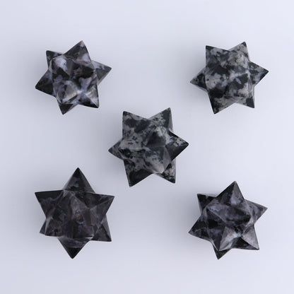 Indigo Gabbro Stars Set of 19 & 1 Cut Base Star - Expert Wholesale and Supplier of Wholesale Crystals & Bulk Gemstones, ["Indigo Gabbro"]