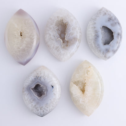 Agate With Stands Set of 5 - Expert Wholesale and Supplier of Wholesale Crystals & Bulk Gemstones, ["Agate","Eyes"]