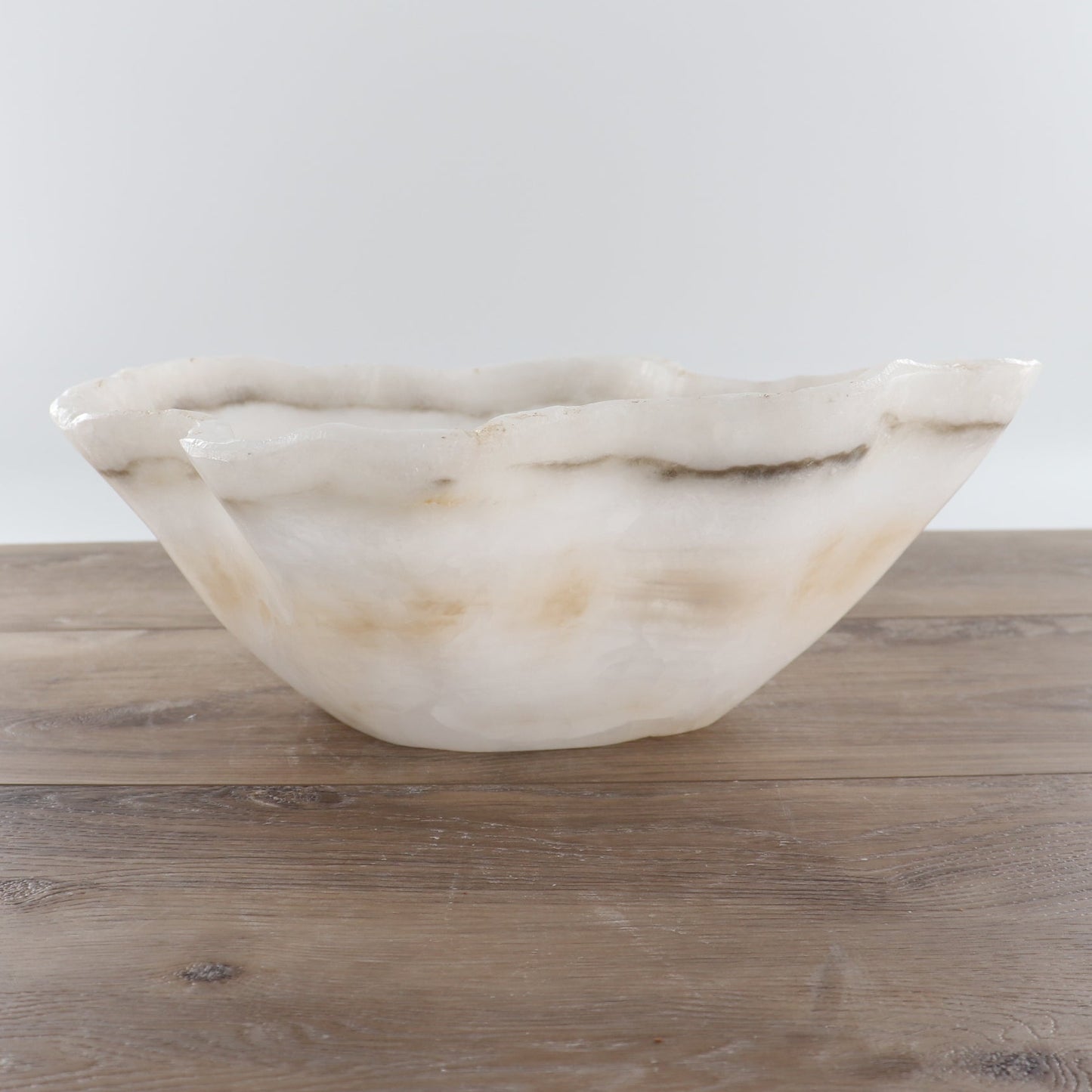 Mexican Onyx/Calcite Bowl 15"