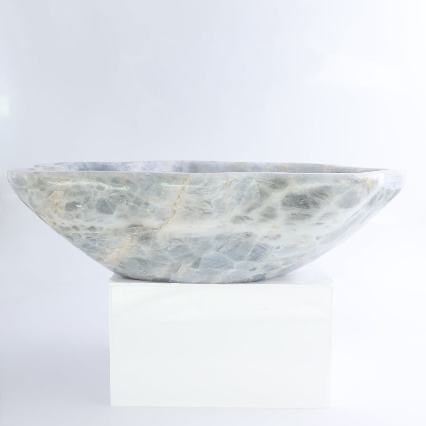 Blue Calcite Bowl