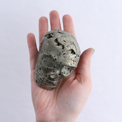 Pyrite Skulls Set of 3