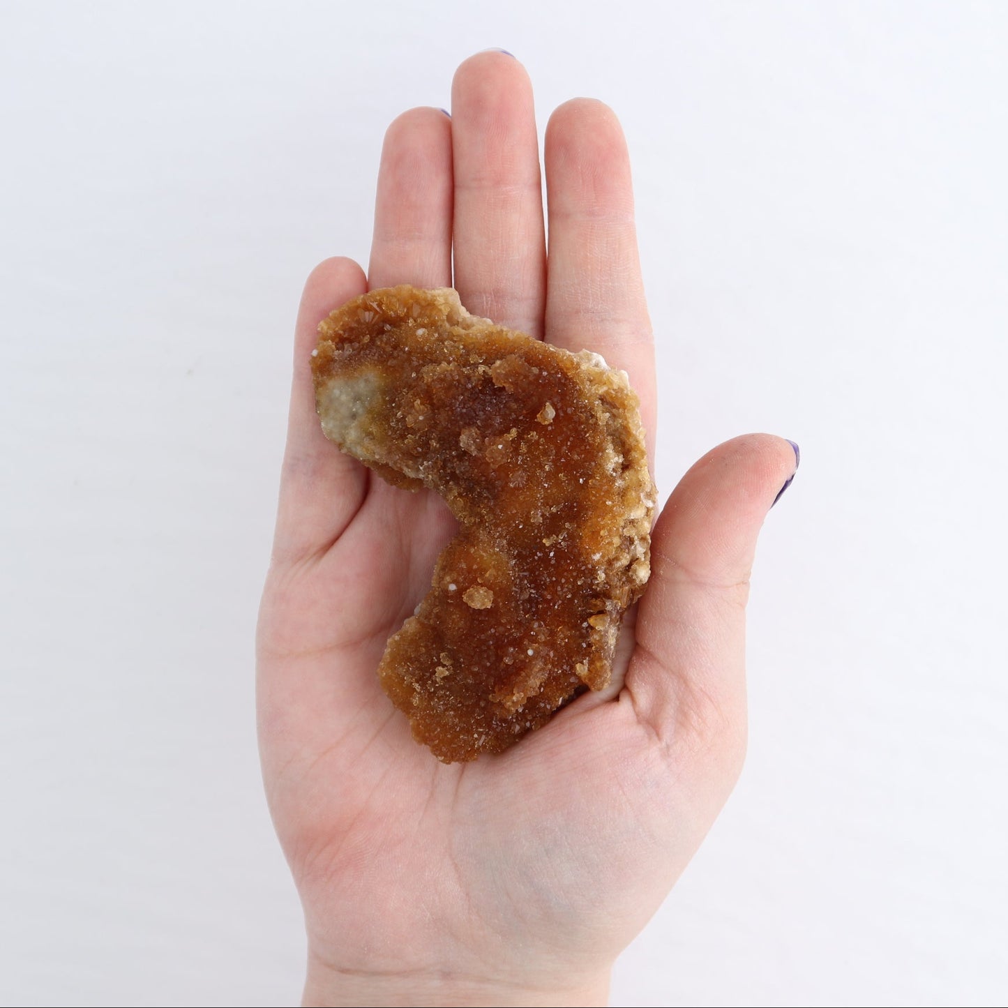 Honey Colored Quartz Flat from Morocco