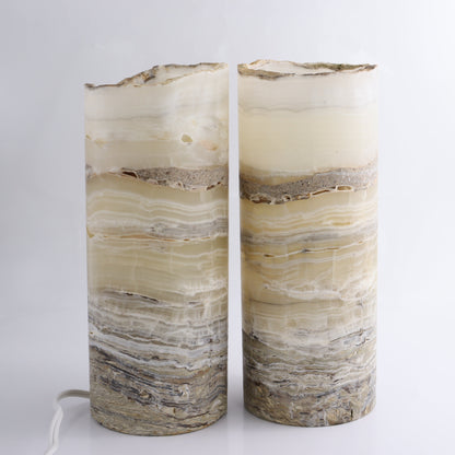 Onyx Lamps Set of 2 - Expert Wholesale and Supplier of Wholesale Crystals & Bulk Gemstones, ["Lamps","Mexico","onyx"]
