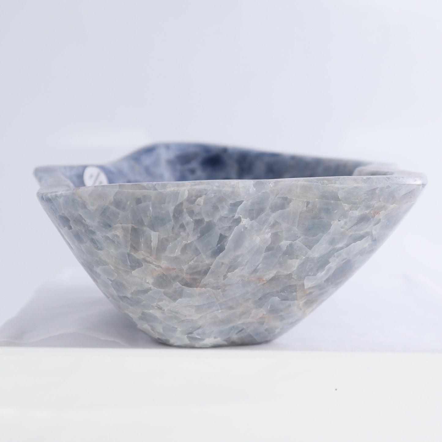 Blue Calcite Bowls Set of 3 - Expert Wholesale and Supplier of Wholesale Crystals & Bulk Gemstones, ["Blue Calcite","bowl","Bowls","Calcite","Mexico"]
