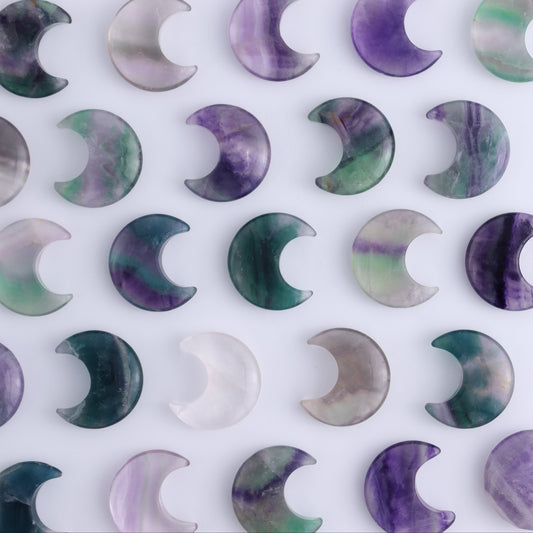 One Fluorite Moon - Expert Wholesale and Supplier of Wholesale Crystals & Bulk Gemstones, ["Fluorite","moons"]