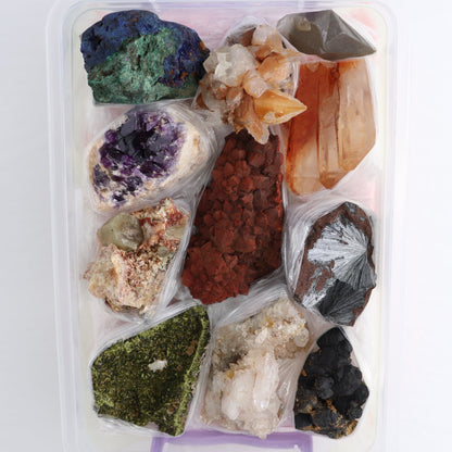 Mixed Minerals Flat from Morocco | Mi Esperanza Minerals | Supplier of Crystals and Onyx