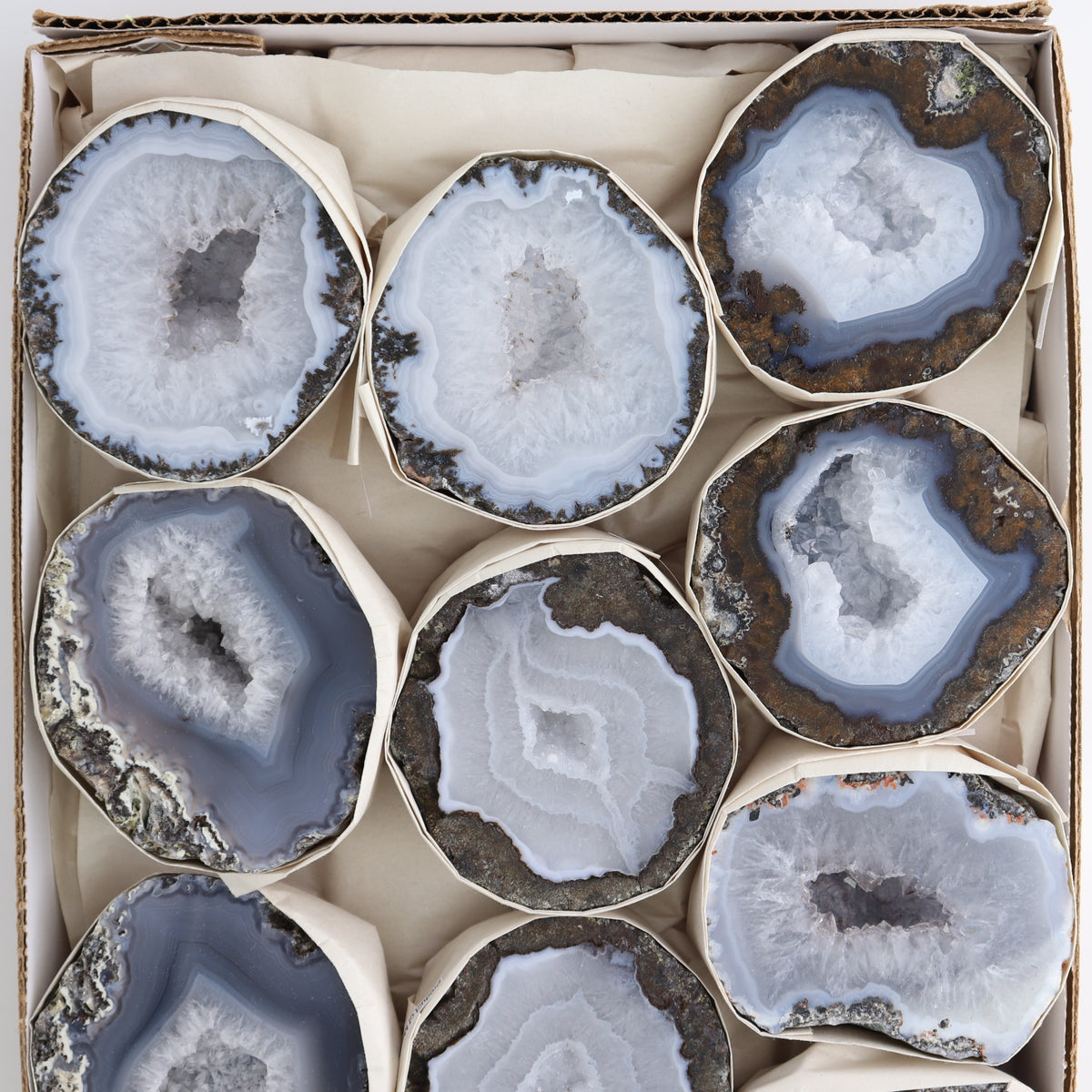 Las Choyas Geodes Set of 10
