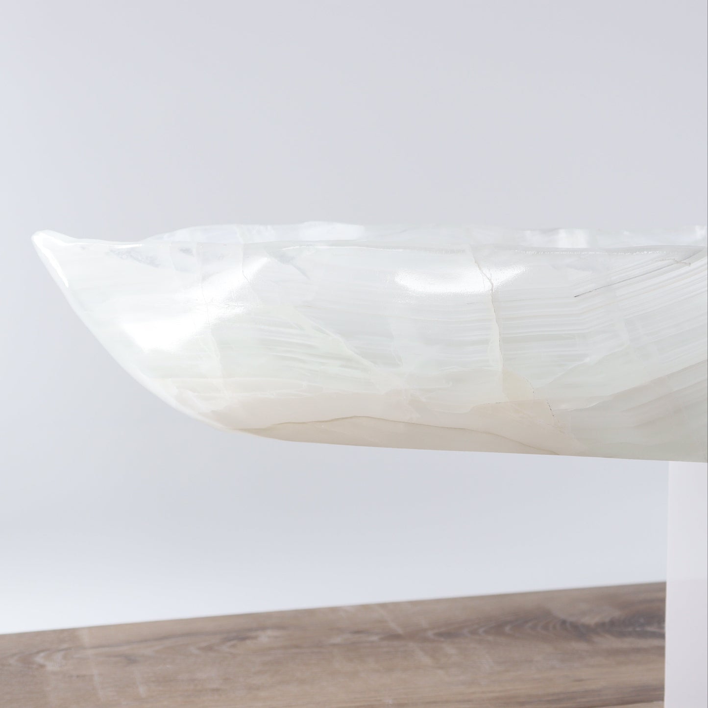 Mexican Onyx/Calcite Canoe Bowl - Expert Wholesale and Supplier of Wholesale Crystals & Bulk Gemstones, ["Bowls","Calcite","canoe","Mexico","onyx"]