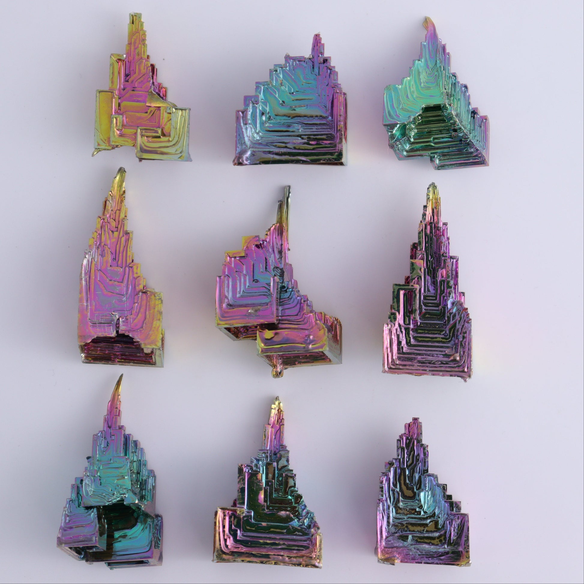 Bismuth Set of 35 - Expert Wholesale and Supplier of Wholesale Crystals & Bulk Gemstones, ["Bismuth"]