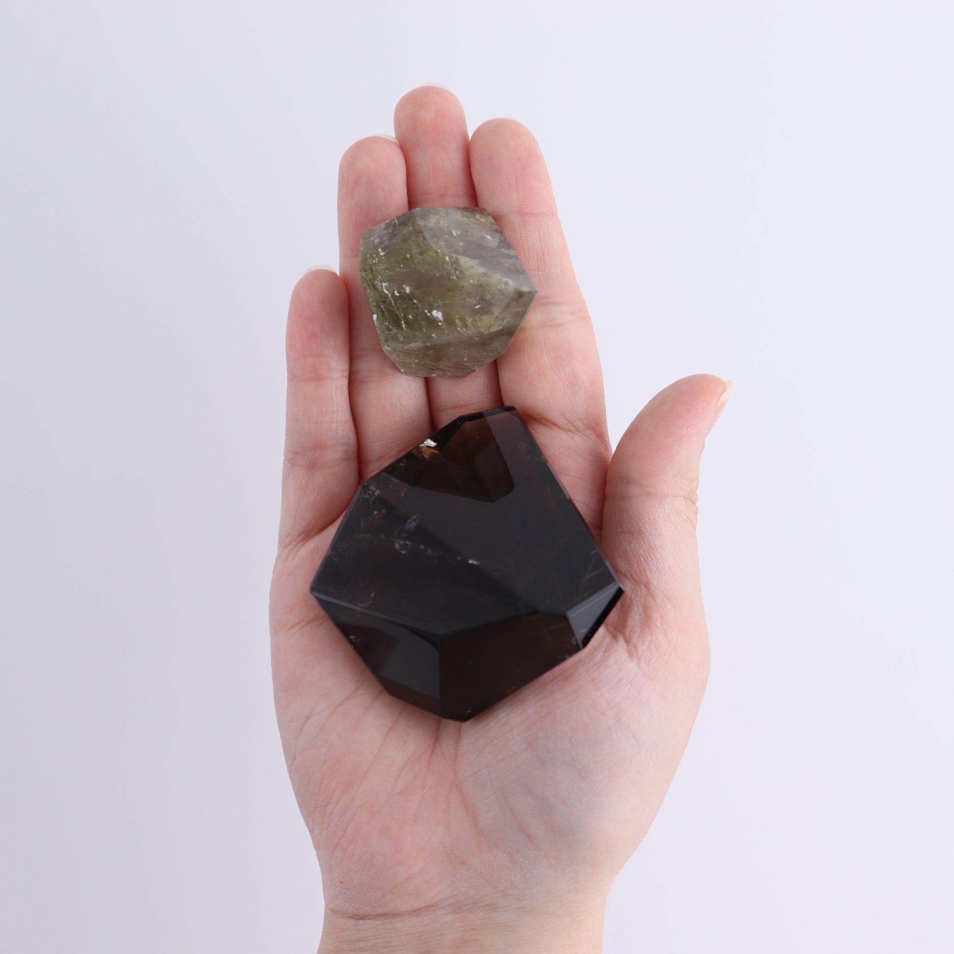 Smoky Quartz Freeforms Set of 6 - Expert Wholesale and Supplier of Wholesale Crystals & Bulk Gemstones, ["Brazil","Quartz","Smoky Quartz","Towers"]