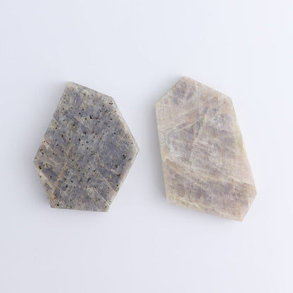 Moonstone Slices & Slabs Set of 7