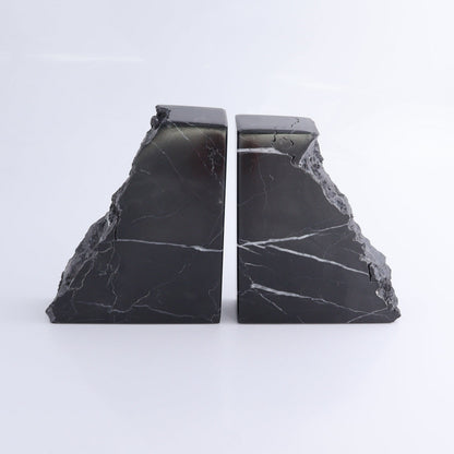 One Pair of Black Marble Rough Bookends - Expert Wholesale and Supplier of Wholesale Crystals & Bulk Gemstones, ["Black Marble","Bookends","Catalog Onyx","Marble","Mexico"]