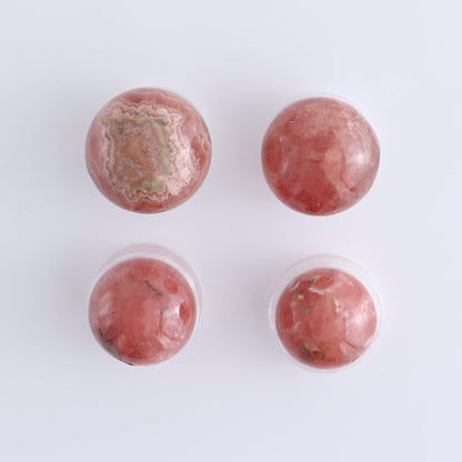 Rhodochrosite Spheres Set of 10