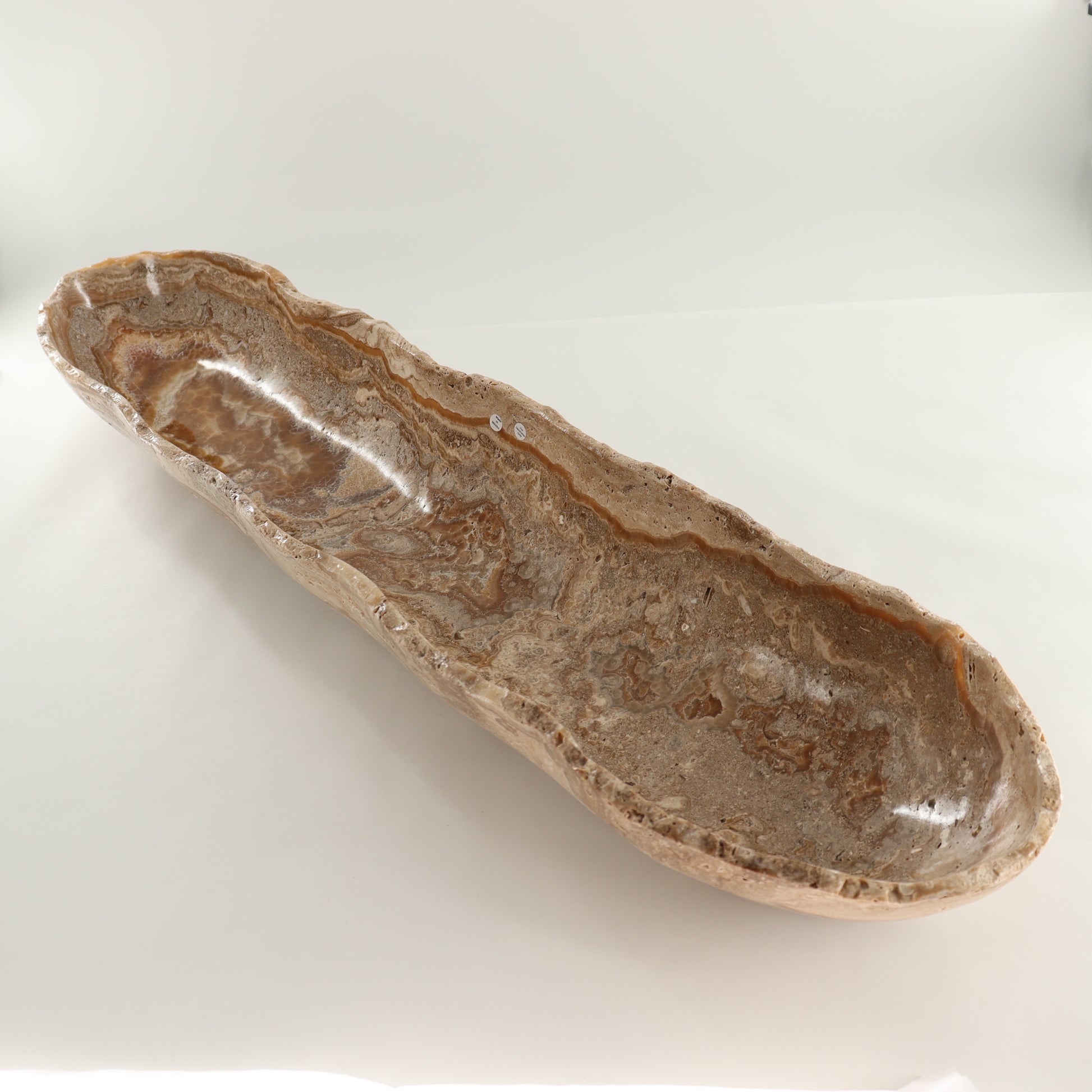 Onyx Canoe Bowl - Expert Wholesale and Supplier of Wholesale Crystals & Bulk Gemstones, ["Bowls","canoe","Mexico","onyx"]