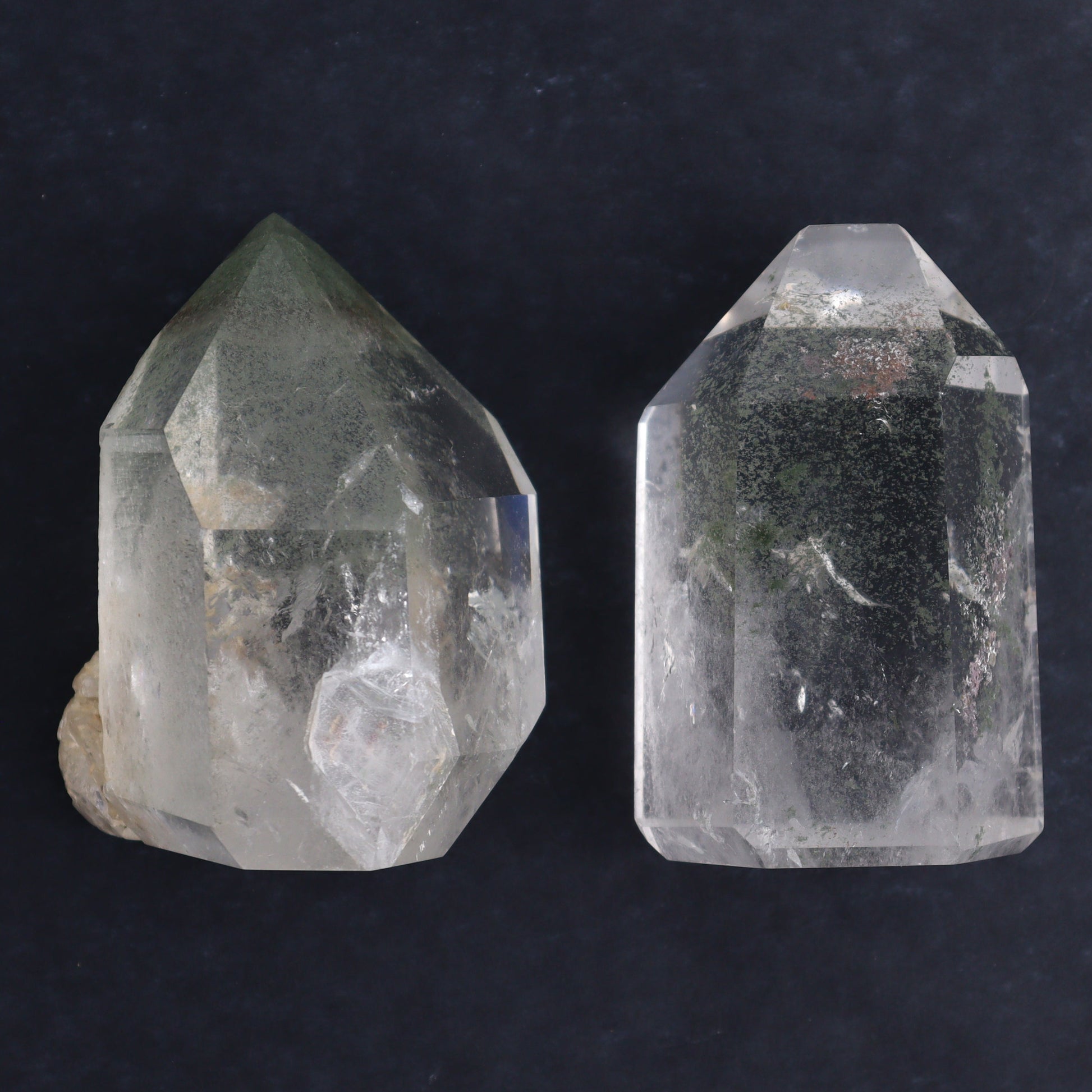 Garden Quartz Towers Set of 4 - Expert Wholesale and Supplier of Wholesale Crystals & Bulk Gemstones, ["Brazil","Garden Quartz","Quartz","Towers"]