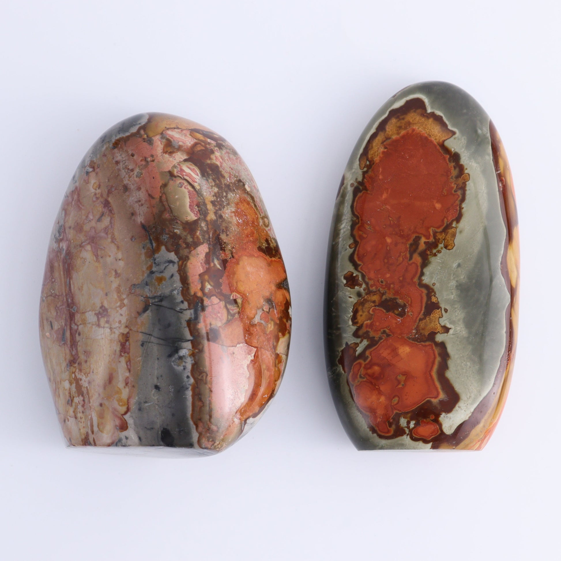Polychrome Jasper Freeforms Set of 5 - Expert Wholesale and Supplier of Wholesale Crystals & Bulk Gemstones, ["jasper","Madagascar","Polychrome Jasper"]