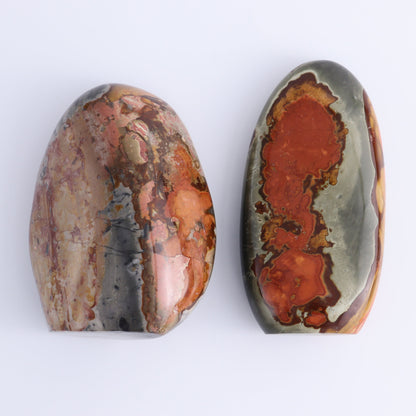 Polychrome Jasper Freeforms Set of 5 - Expert Wholesale and Supplier of Wholesale Crystals & Bulk Gemstones, ["jasper","Madagascar","Polychrome Jasper"]