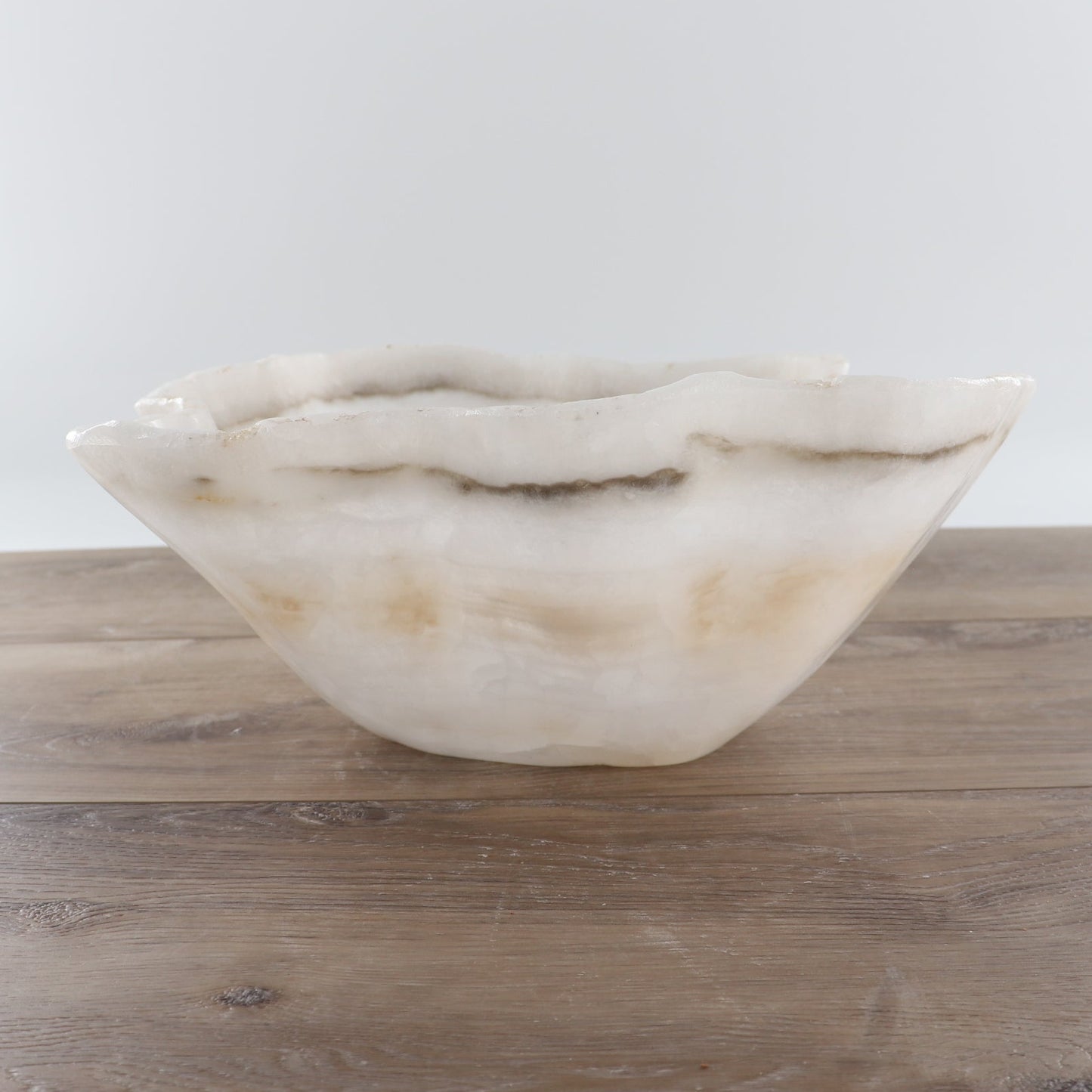 Mexican Onyx/Calcite Bowl 15"