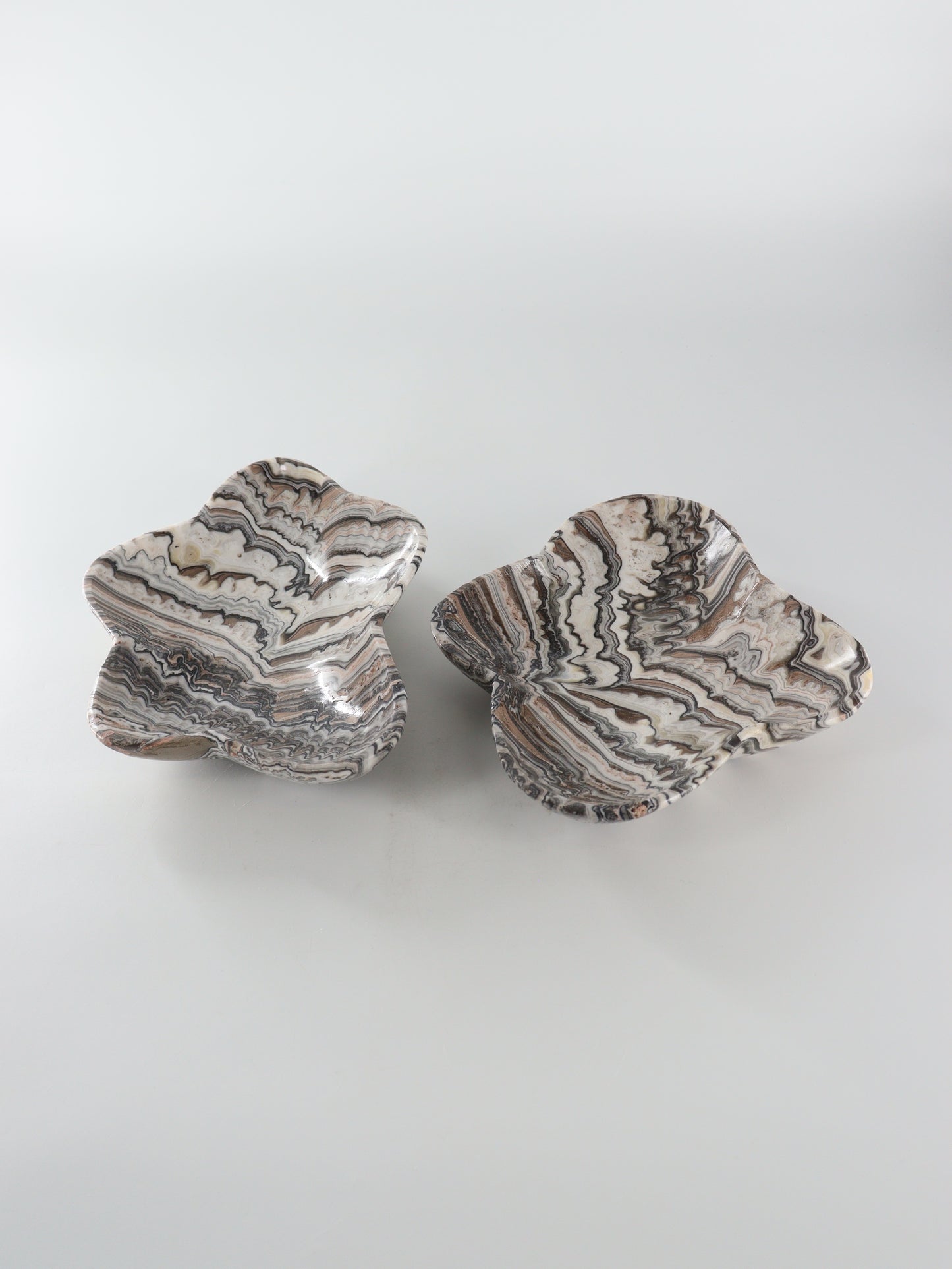 Zebra Onyx Bowls Set of 2 - Expert Wholesale and Supplier of Wholesale Crystals & Bulk Gemstones, []