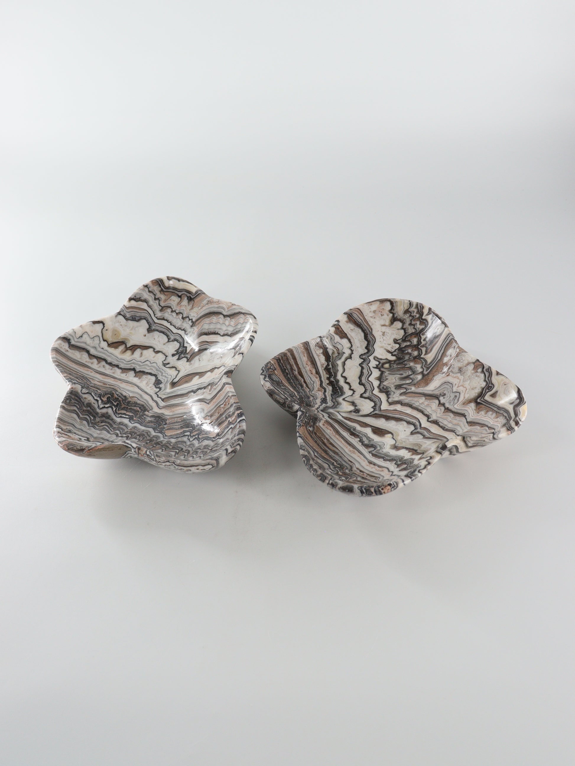 Zebra Onyx Bowls Set of 2 - Expert Wholesale and Supplier of Wholesale Crystals & Bulk Gemstones, []