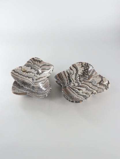 Zebra Onyx Bowls Set of 2 - Expert Wholesale and Supplier of Wholesale Crystals & Bulk Gemstones, []