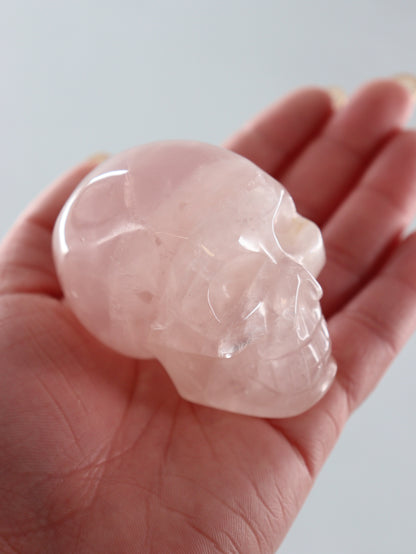 Rose Quartz Skulls Set of 4 - Expert Wholesale and Supplier of Wholesale Crystals & Bulk Gemstones, []
